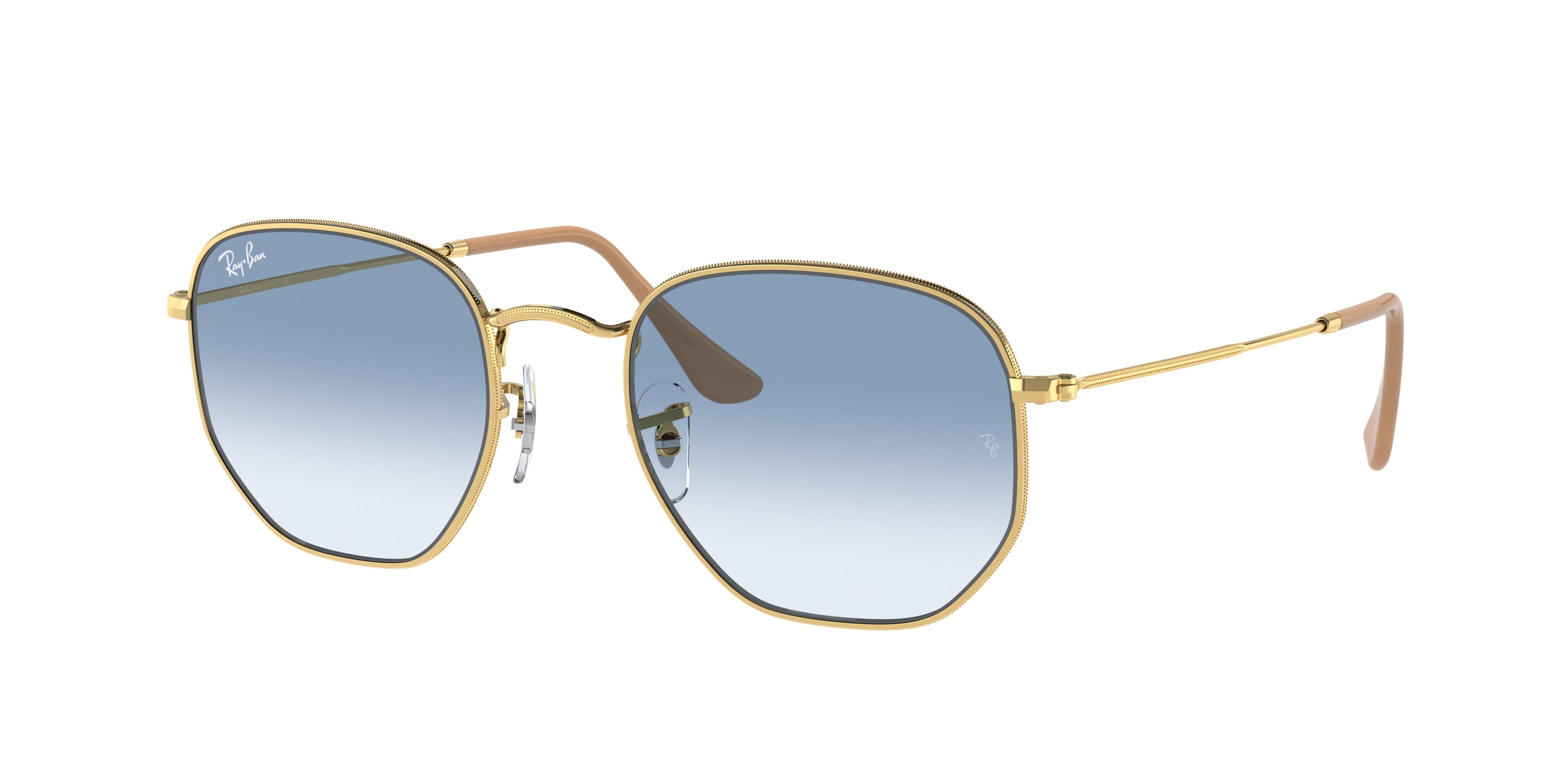 Ray Ban RB3548 001/3F Hexagonal 